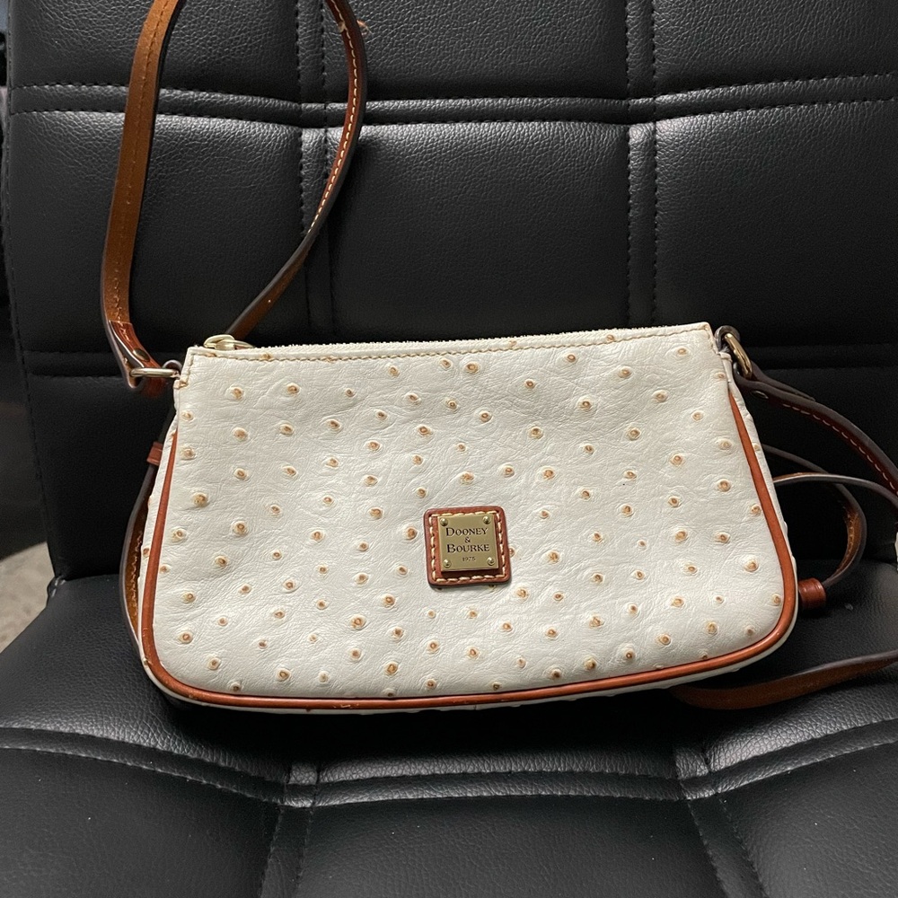 Dooney & Bourke Ostrich Lexi Small Crossbody Bag